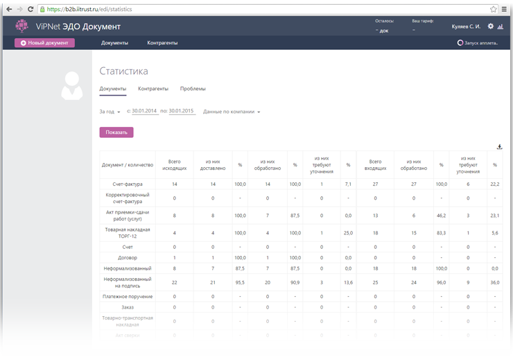 Обновленный интерфейс